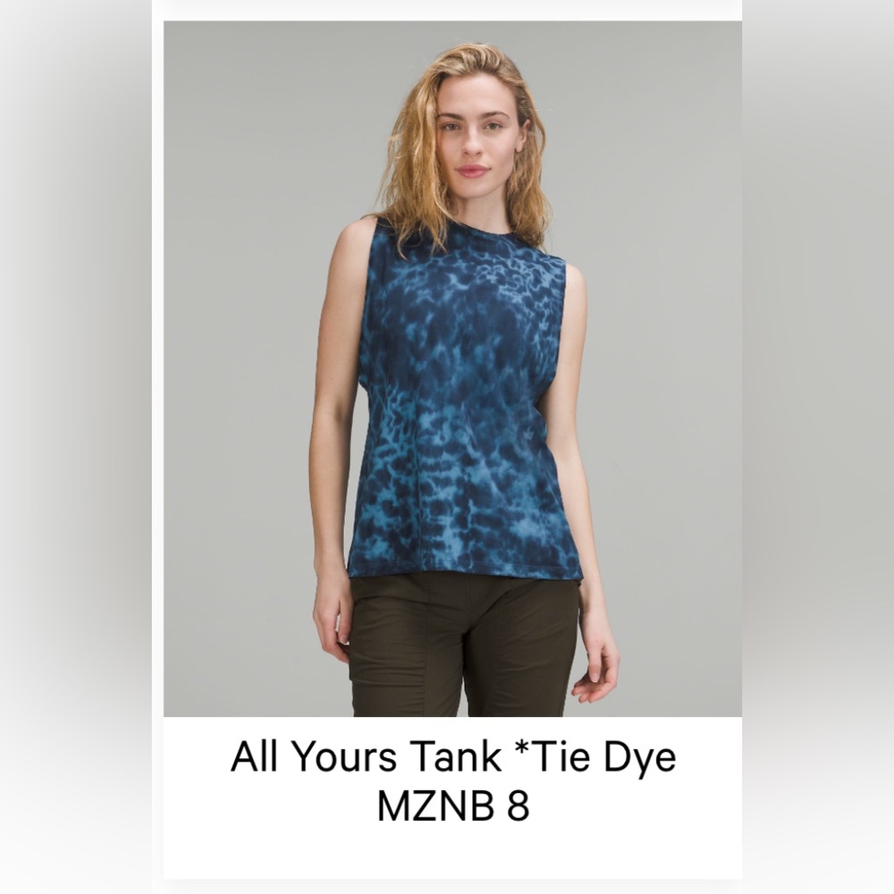 Lululemon Tye Dye Tank